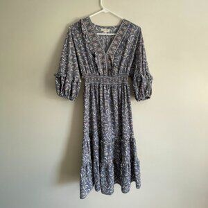 Max Studio Floral Midi Dress